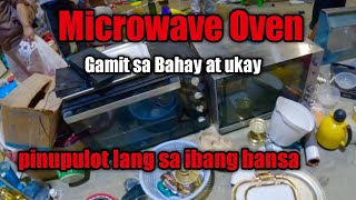 Microwave Oven tinapon lang nila|Gamit sa buhay at Ukay #dumpsterdiving