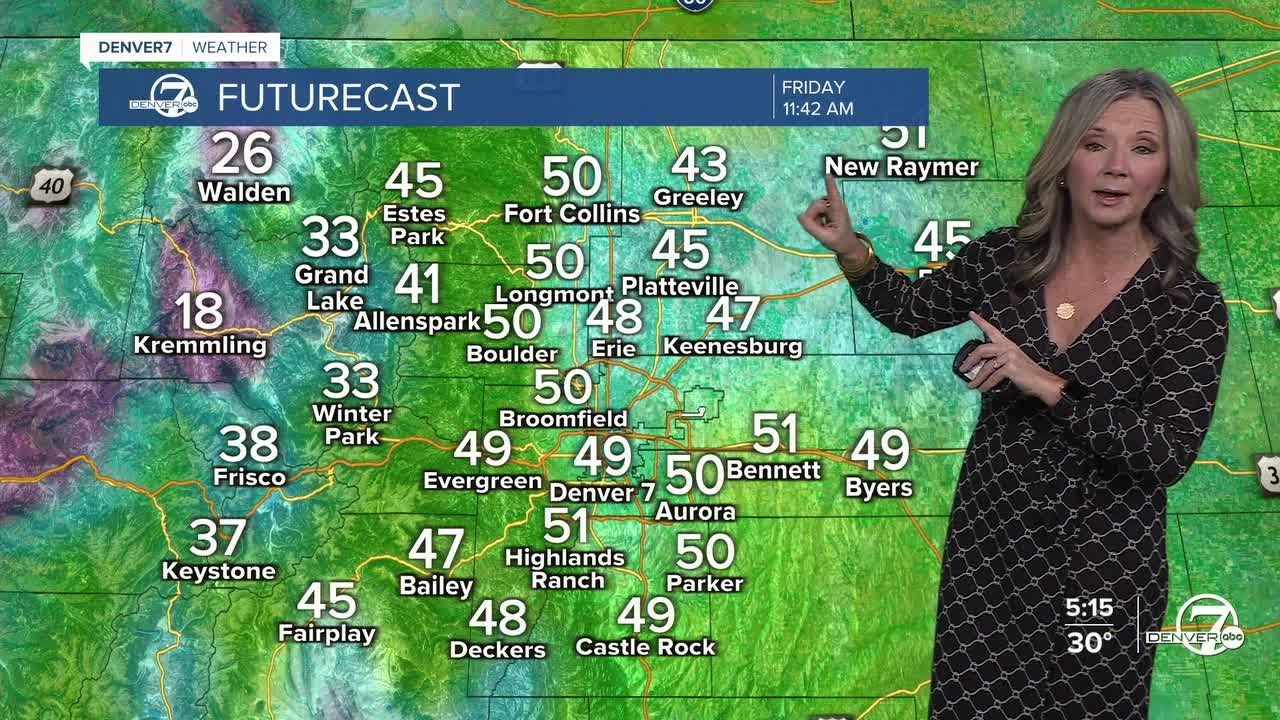 Unseasonably warm weather for Denver through the weekend - YouTube