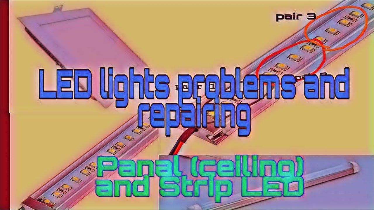 LED lights problems and repairing l techno wayz YouTube