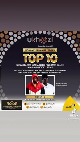 TOP 10 - Vote for Song of the Year with Ukhozi FM - K-Yos - Ufunani Feat.. Mthunzi