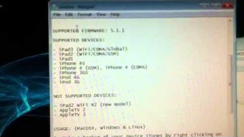 New Jailbreak for iOS 5.1.1
