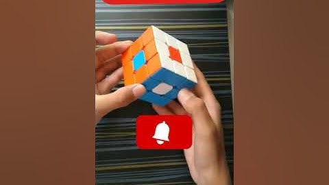dot pattern in just 4 moves | dot pattern trick #vgicubing #cubesolve