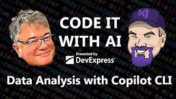 Code It With AI - Data Analysis with Copilot CLI (ep.11)