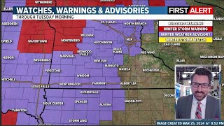 FIRST ALERT: Winter Storm Update