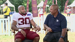Austin Ekeler interview at Commanders camp thumbnail