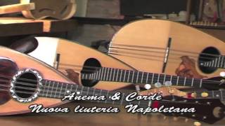 Come Nasce Il Mandolino e La Chitarra Acustica Napoletana - YouTube