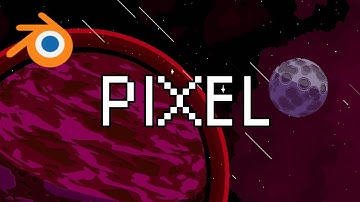 How To Make A Pixel Space Scene In Blender (New Version)
