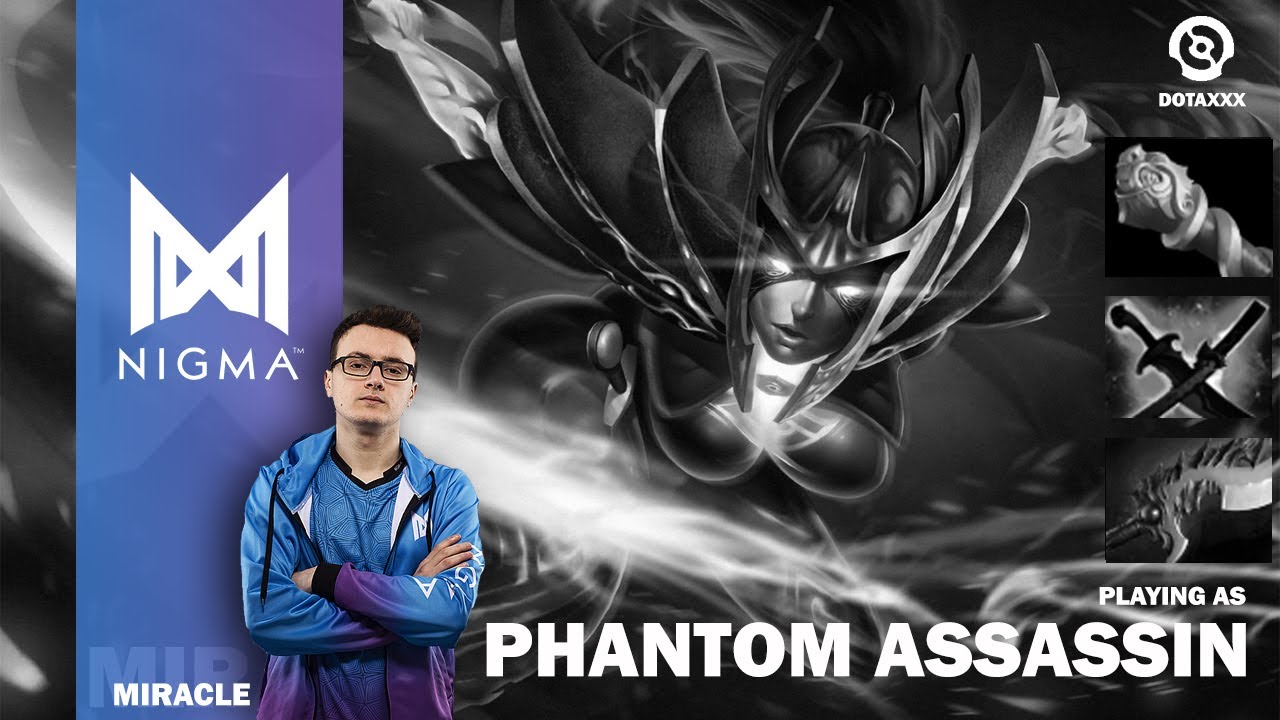 Nigma.Miracle Playing Phantom Assasin with 18 kills | Dota 2 Pros Highlights | Dotaxxx
