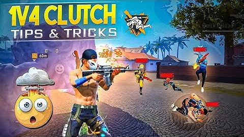 1V4 CLUTCH ( REAL TIPS & TRICKS ) 🔥 FREE FIRE MAX