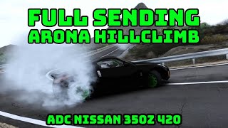 Full Sending Arona Hillclimb | ADC Nissan 350z 420