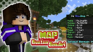 REVIEW MAP MIRIP SANS SMP S4!!! SKYJING MAPS MCPE 1.19+ - 1.20+