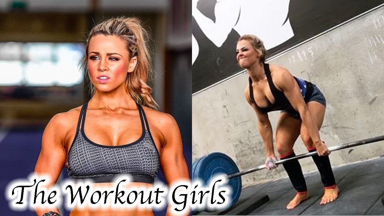 ⁣The Workout Girl | Beautiful woman muscle training