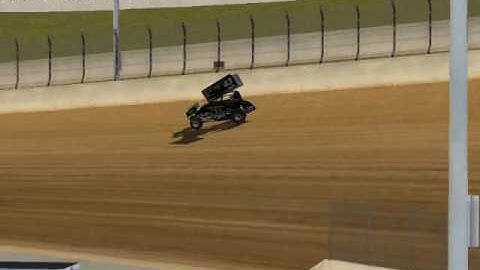 JR Armstrong rfactor Boz Sprint Car Mod Eldora Speedway Oct. 15, 2009