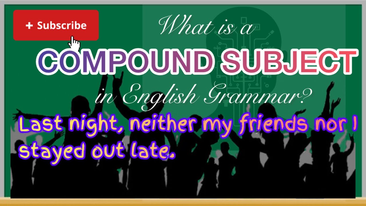What's a Compound Subject in English Grammar? - YouTube