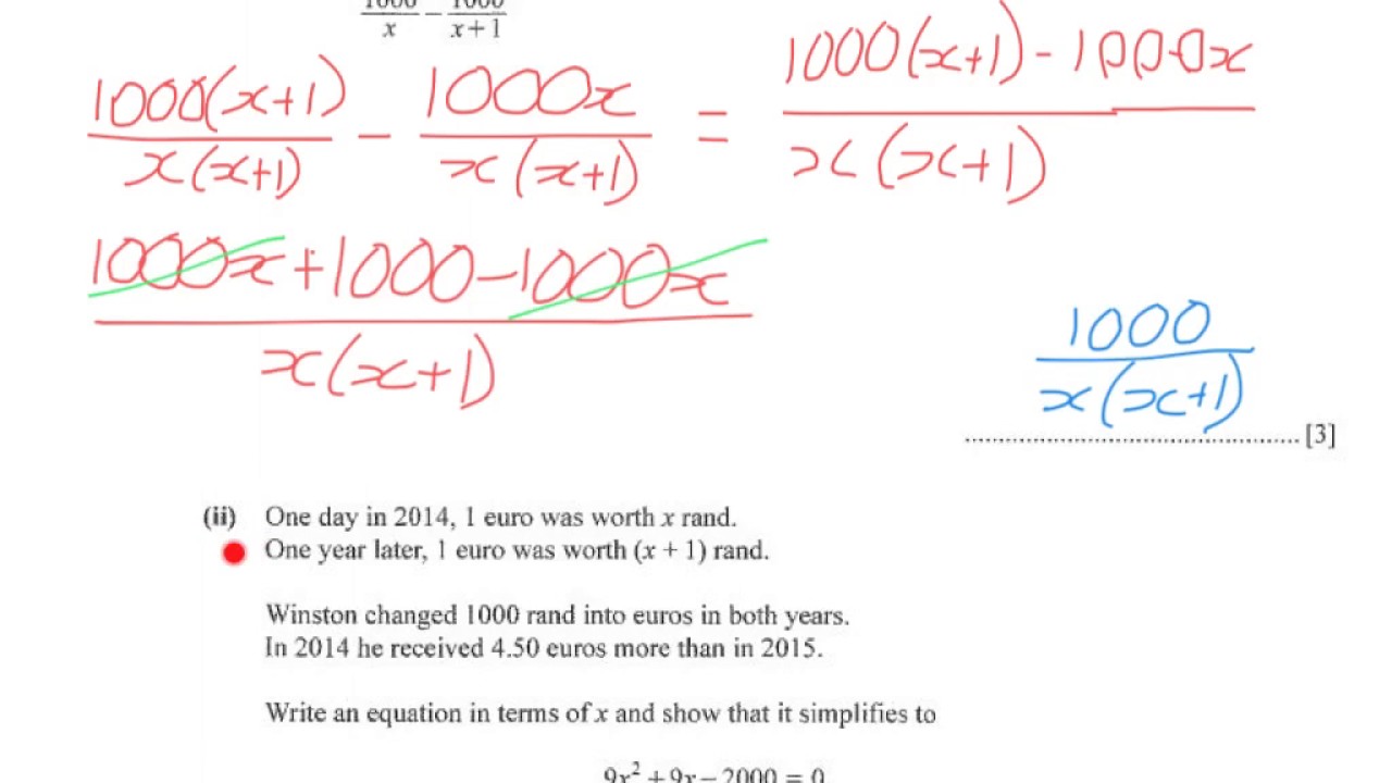 IGCSE Mock P4 2017 Q07