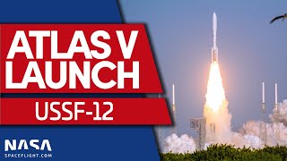 Ula Atlas V 541 Launches Ussf-12 Mission
