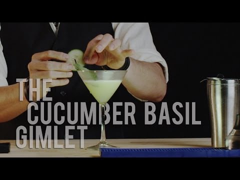 how-to-make-the-cucumber-basil-gimlet---best-drink-recipes