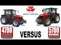 Massey Ferguson  4710 Global vs 5710 Global Series Tractor (100 Engine Horsepower)