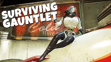 SURVIVING THE GAUNTLET in Fallout 4 Nuka World DLC