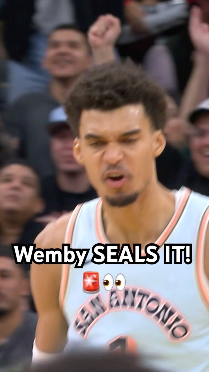 Victor Wembanyama’s CLUTCH SHOT SEALS THE GAME! ??|#Shorts