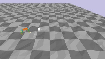 Quadruped robot walking using Neural Network