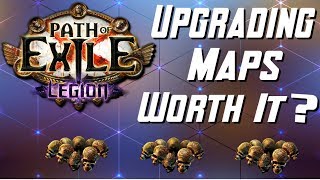 Best Currency Farm Upgrading Maps  Burial Chambers Vs City Squares  Path Of Exile