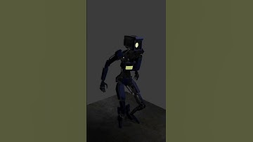 ROBOT FLIP (made a new rig) #blender #robot #flip #epic