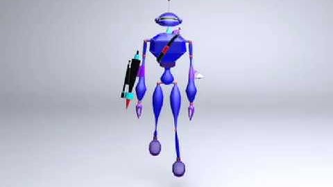 Robot animation - 3ds Max