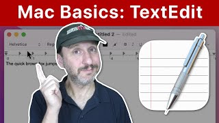 Mac Basics: Simple Documents With TextEdit screenshot 2