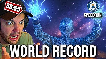 *NEW* WORLD RECORD ASHES OF THE DAMNED SPEEDRUN is ABSOLUTELY UNBEATABLE WTF!!! (BO7 Zombies)