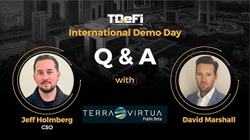 Can users create their own ecosystem?  | Terra Virtua | QnA Session | TDeFi International Demo Day