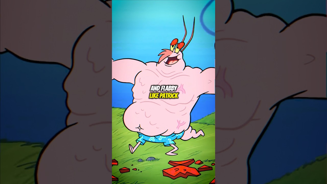 Larry The Lobster turns into PATRICK?! #spongebobsquarepants #patrickstar #nickelodeon #cartoons