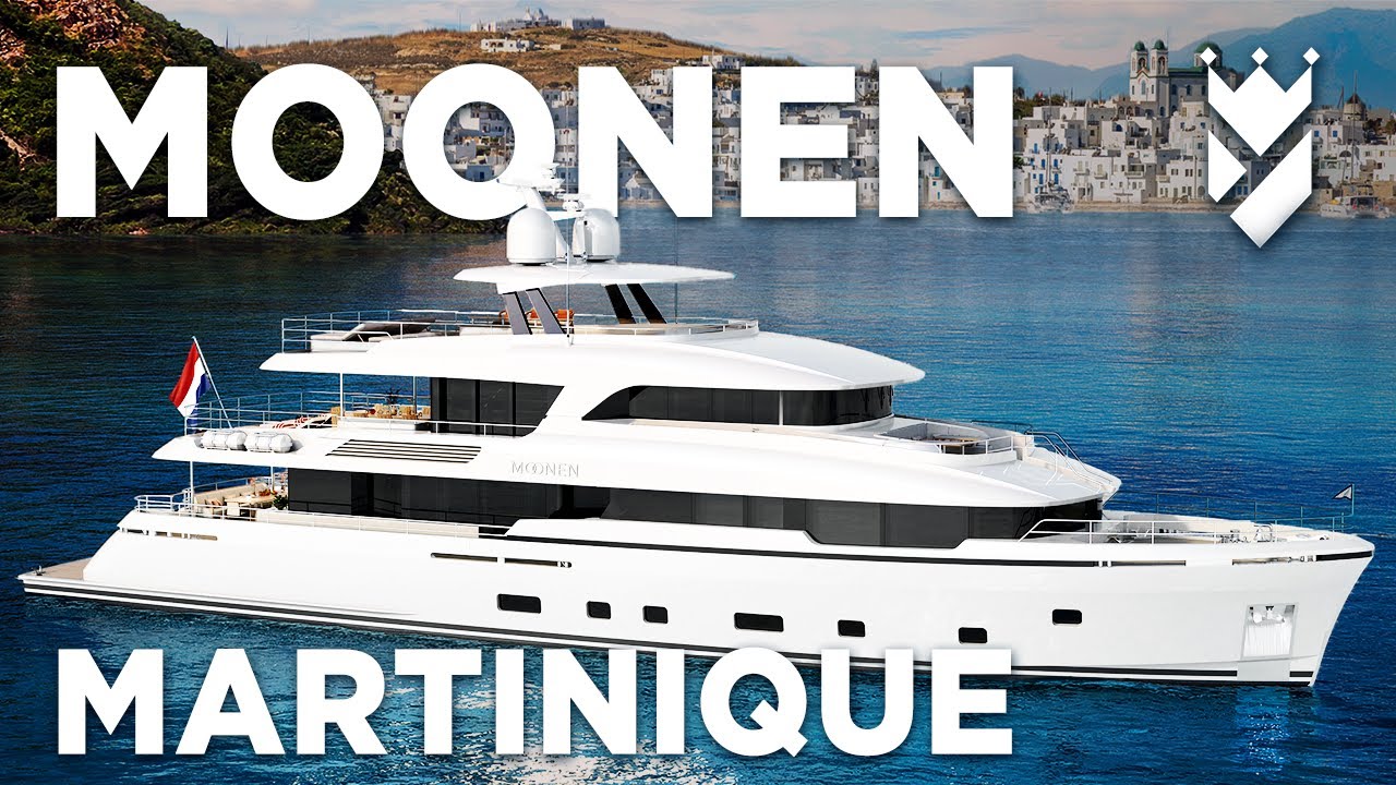 ⁣The Moonen Martinique Superyacht - ALMOST everything you need to know