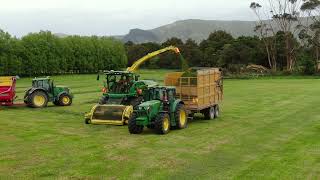 New Zealand Contracting - Guthrie Ag Work - Silage Season 2022-23
