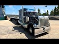 INTERNATIONAL 9900i Truck driver, favorite job. American Truck Simulator. v 1.43 Рейс в Ванкувер .№2