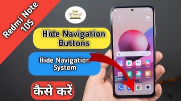 How To Hide Navigation Buttons in Redmi Note 10S,Redmi Note 10s me Navigation Buttons Hide KeiseKare