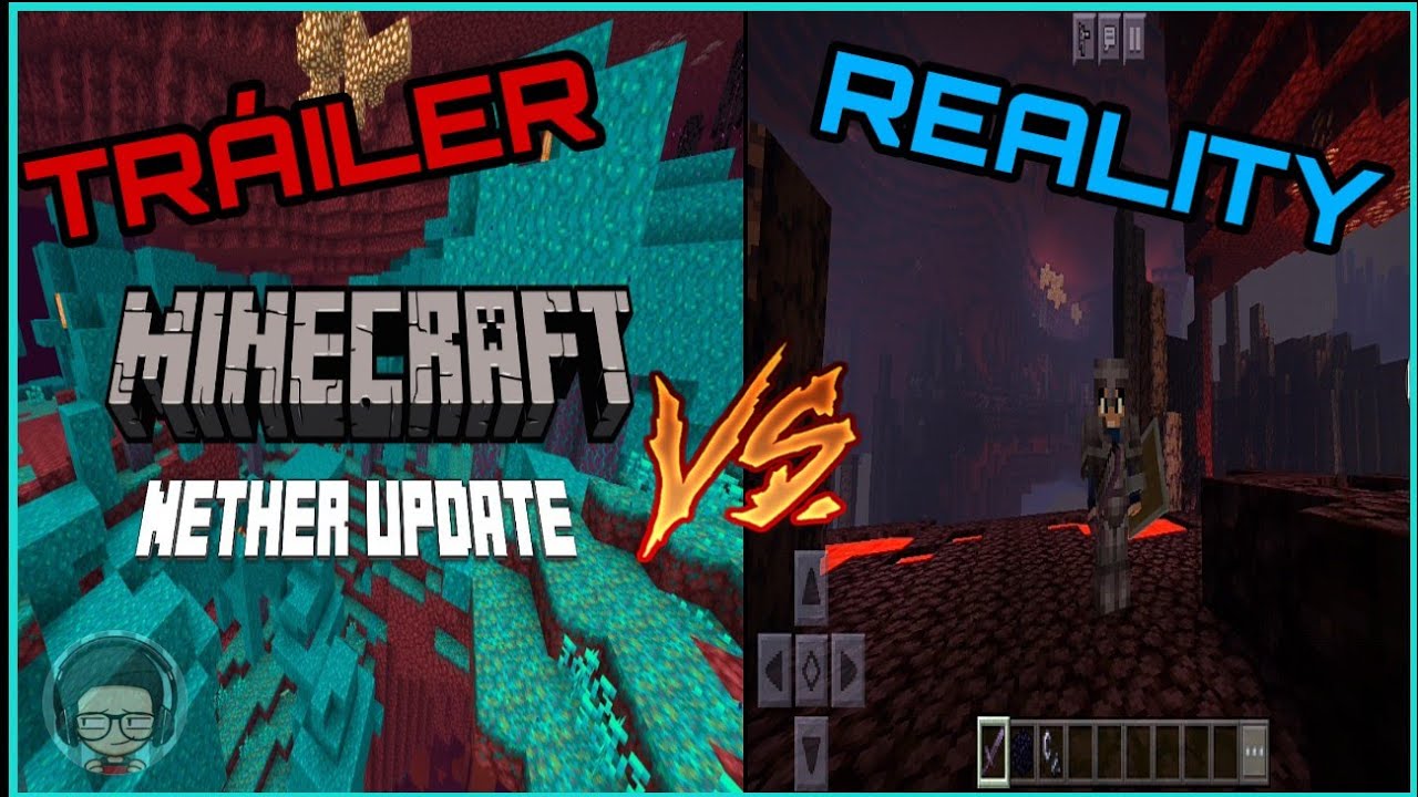 TRAILER VS REALITY - MINECRAFT NETHER UPDATE / EL CRAFTERO - YouTube