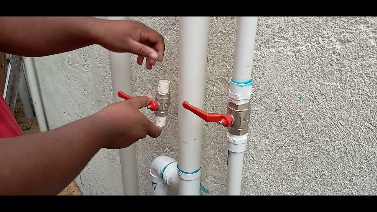 cómo colocar una llave de pasó . YouTube