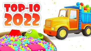 Helper cars TOP 10 episodes 2022 | Car cartoons for kids & toy cars for kids. Street vehicles.