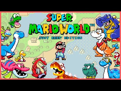 LIVE] Jogando Super Mario World: Just Keef Edition 