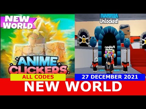 NEW UPDATE *UPDATE 4* [WORLD] ALL CODES! Anime Clicker Simulator