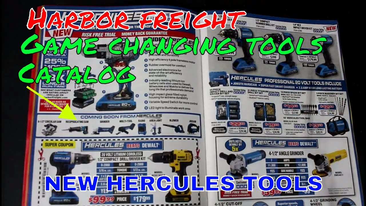 Harbor freight tool catalog Game changing tools! for ...