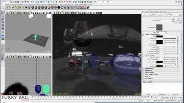 FurryBall 1.0 - Realtime Refraction - GPU render for Maya
