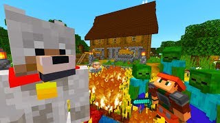 MINECRAFT XBOX - ZOMBIES EAT BILL [10]