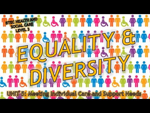 Video: Što je jednakost različitosti i prava u zdravstvenoj i socijalnoj skrbi?
