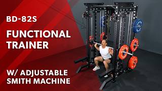 Pro Smith Machine Functional Trainer (BD-82S) | Valor Fitness