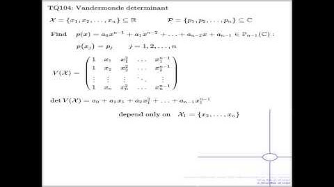 Lecture 12 -- Polynomial interpolation