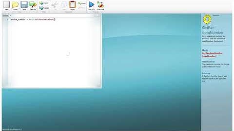 Microsoft small basic tutorial 5 (How to get a random number in Microsoft small basic)
