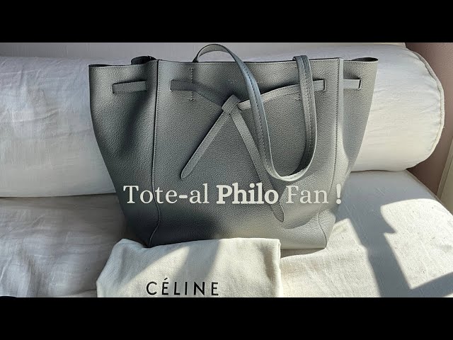 OLD CELINE PHANTOM CABAS SMALL TOTE, PHOEBE PHILO LUGGAGE, TRIO, REVIEW  AND WEAR