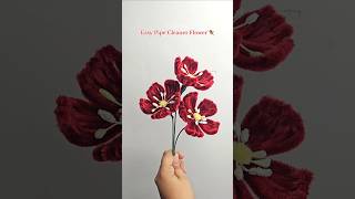 Easy pipe cleaner flower🌼 #pipecleanerflower #pipecleanercrafts #diy #shortsfeed #ytshorts #trending
